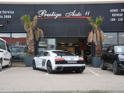 Audi R8 620 CV V10 Performance LOA 1 299 Euros Par mois Sièges Recaro Carbon Interieur et Moteur Gris Suzuka V 10   - 16