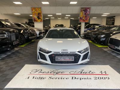 Audi R8 620 CV V10 Performance LOA 1 299 Euros Par mois Sièges Recaro Carbon Interieur et Moteur Gris Suzuka V 10   - 18