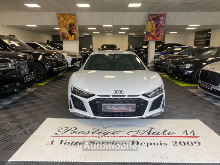 Audi R8 620 CV V10 Performance LOA 1 299 Euros Par mois Sièges Recaro Carbon Interieur et Moteur Gris Suzuka V 10 - 18