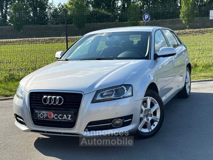 Audi A3 Sportback 16 TDI 105CH DPF AMBITION S TRONIC 7 * 112000KM * GARANTIE - 1
