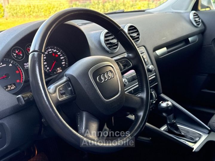 Audi A3 Sportback 16 TDI 105CH DPF AMBITION S TRONIC 7 * 112000KM * GARANTIE - 12