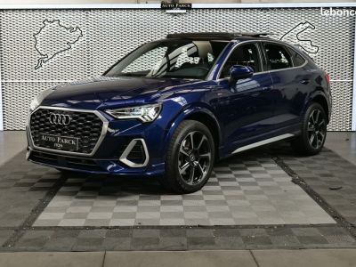 Audi Q3 Sportback 45 TFSIe 245CH S TRONIC LINE 1° MAIN FRANCAIS TVA RECUPERABLE MATRIX LED VIRTUAL COCKPIT PLUS TOIT OUVRANT PANORAMIQUE VOLANT MEPLAT ECLAIRAGE AMBIANC   - 1