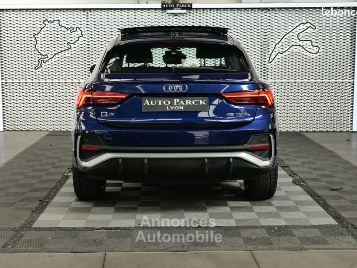 Audi Q3 Sportback 45 TFSIe 245CH S TRONIC LINE 1° MAIN FRANCAIS TVA RECUPERABLE MATRIX LED VIRTUAL COCKPIT PLUS TOIT OUVRANT PANORAMIQUE VOLANT MEPLAT ECLAIRAGE AMBIANC - 5