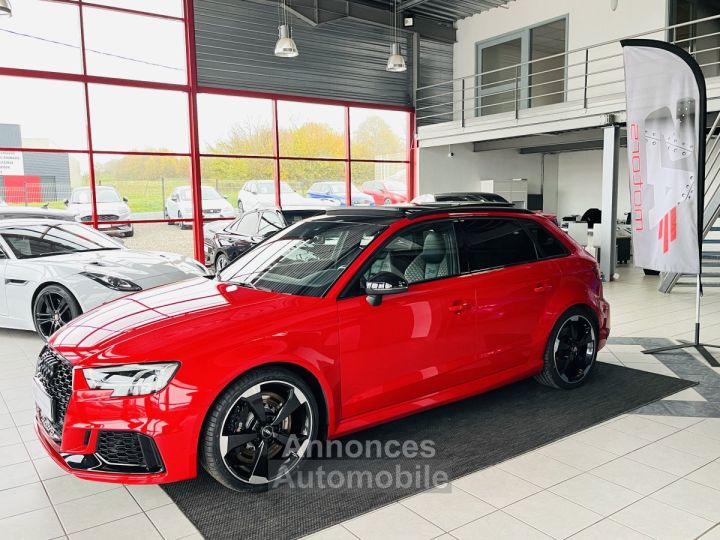 Audi RS3 SPORTBACK 2,5 TFSI 400 S-TRONIC 7 QUATTRO TOIT PANORAMIQUE GPS CAMERA HIFI BANG & OLUFSEN APPLE - 1