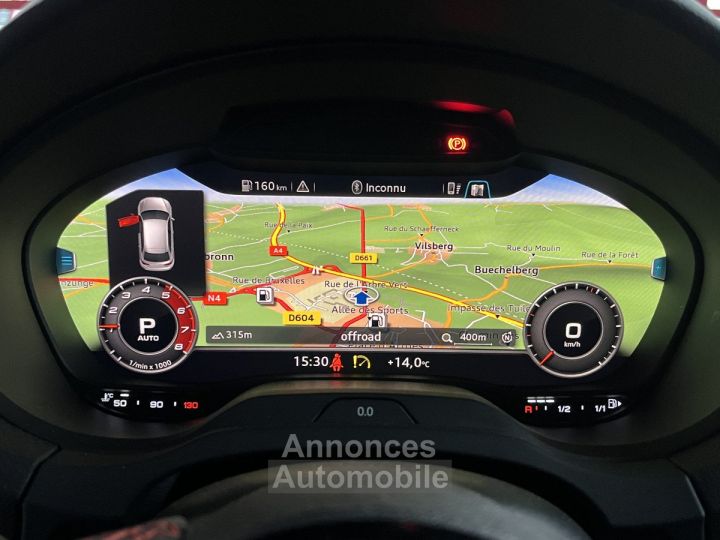 Audi RS3 SPORTBACK 2,5 TFSI 400 S-TRONIC 7 QUATTRO TOIT PANORAMIQUE GPS CAMERA HIFI BANG & OLUFSEN APPLE - 8
