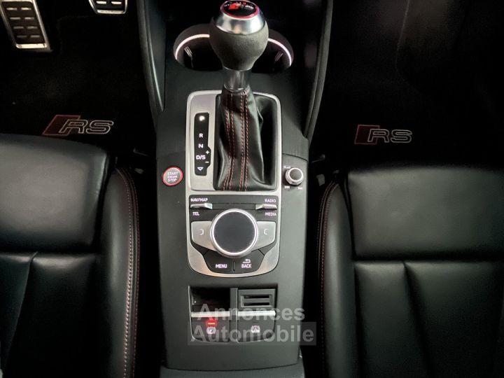 Audi RS3 SPORTBACK 2,5 TFSI 400 S-TRONIC 7 QUATTRO TOIT PANORAMIQUE GPS CAMERA HIFI BANG & OLUFSEN APPLE - 11