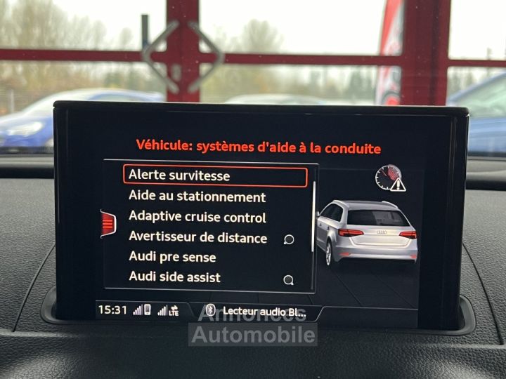 Audi RS3 SPORTBACK 2,5 TFSI 400 S-TRONIC 7 QUATTRO TOIT PANORAMIQUE GPS CAMERA HIFI BANG & OLUFSEN APPLE - 12