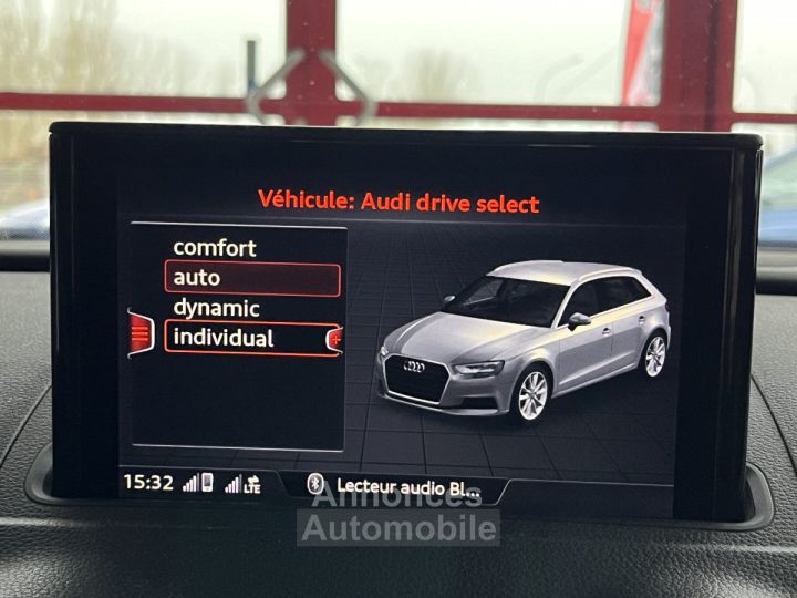 Audi RS3 SPORTBACK 2,5 TFSI 400 S-TRONIC 7 QUATTRO TOIT PANORAMIQUE GPS CAMERA HIFI BANG & OLUFSEN APPLE - 14