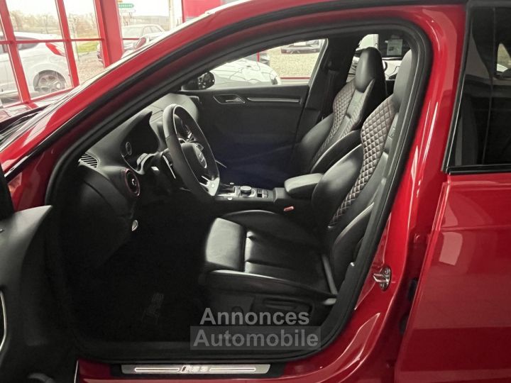 Audi RS3 SPORTBACK 2,5 TFSI 400 S-TRONIC 7 QUATTRO TOIT PANORAMIQUE GPS CAMERA HIFI BANG & OLUFSEN APPLE - 18