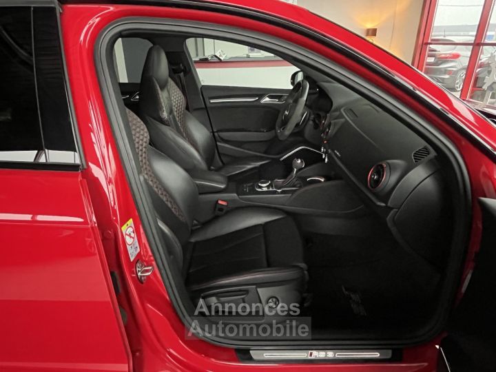 Audi RS3 SPORTBACK 2,5 TFSI 400 S-TRONIC 7 QUATTRO TOIT PANORAMIQUE GPS CAMERA HIFI BANG & OLUFSEN APPLE - 20