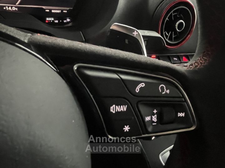 Audi RS3 SPORTBACK 2,5 TFSI 400 S-TRONIC 7 QUATTRO TOIT PANORAMIQUE GPS CAMERA HIFI BANG & OLUFSEN APPLE - 22