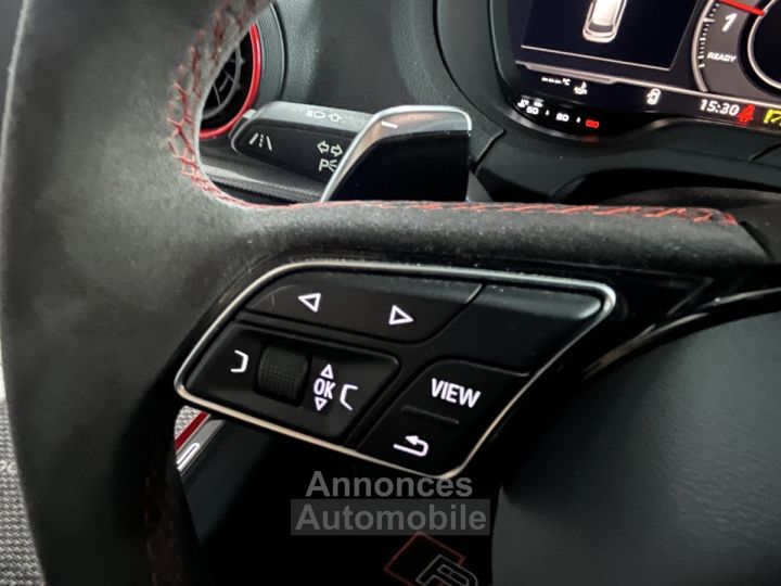 Audi RS3 SPORTBACK 2,5 TFSI 400 S-TRONIC 7 QUATTRO TOIT PANORAMIQUE GPS CAMERA HIFI BANG & OLUFSEN APPLE - 37