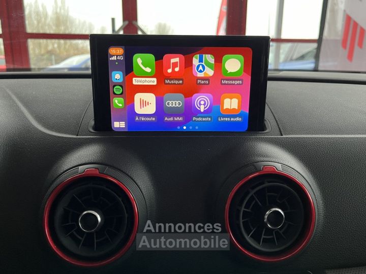 Audi RS3 SPORTBACK 2,5 TFSI 400 S-TRONIC 7 QUATTRO TOIT PANORAMIQUE GPS CAMERA HIFI BANG & OLUFSEN APPLE - 38