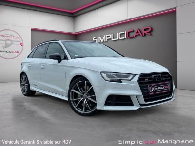 Audi S3 SPORTBACK 20 TFSI 310 S tronic 7 Quattro VIRTUAL/TOIT OUVRANT/LIGNE AKRAPOVIC -GARANTIE 12 MOIS-   - 1