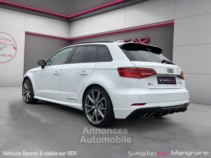 Audi S3 SPORTBACK 20 TFSI 310 S tronic 7 Quattro VIRTUAL/TOIT OUVRANT/LIGNE AKRAPOVIC -GARANTIE 12 MOIS- - 6
