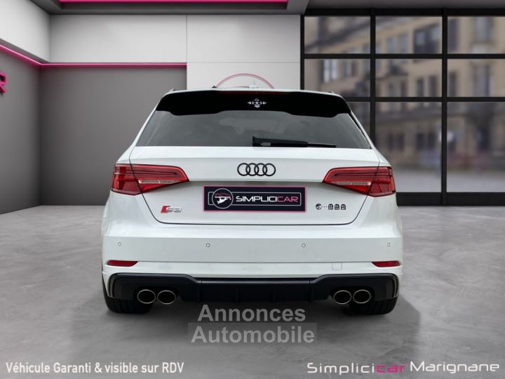 Audi S3 SPORTBACK 20 TFSI 310 S tronic 7 Quattro VIRTUAL/TOIT OUVRANT/LIGNE AKRAPOVIC -GARANTIE 12 MOIS- - 7