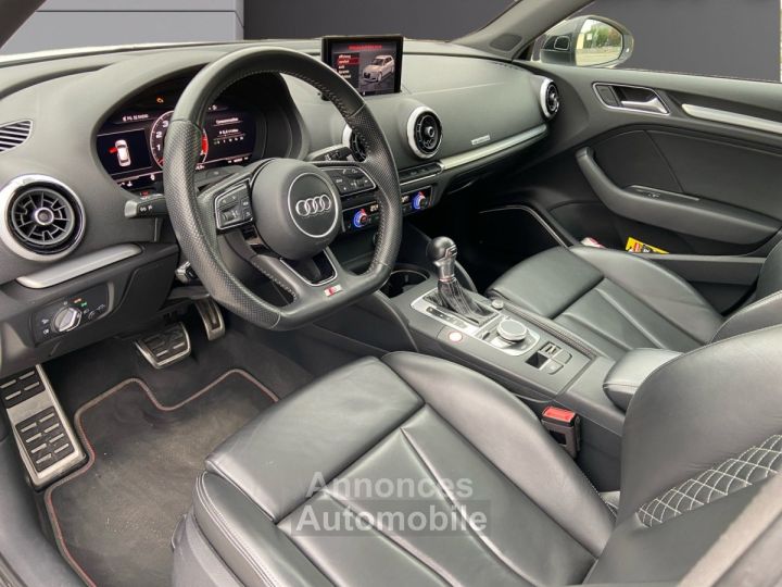 Audi S3 SPORTBACK 20 TFSI 310 S tronic 7 Quattro VIRTUAL/TOIT OUVRANT/LIGNE AKRAPOVIC -GARANTIE 12 MOIS- - 13