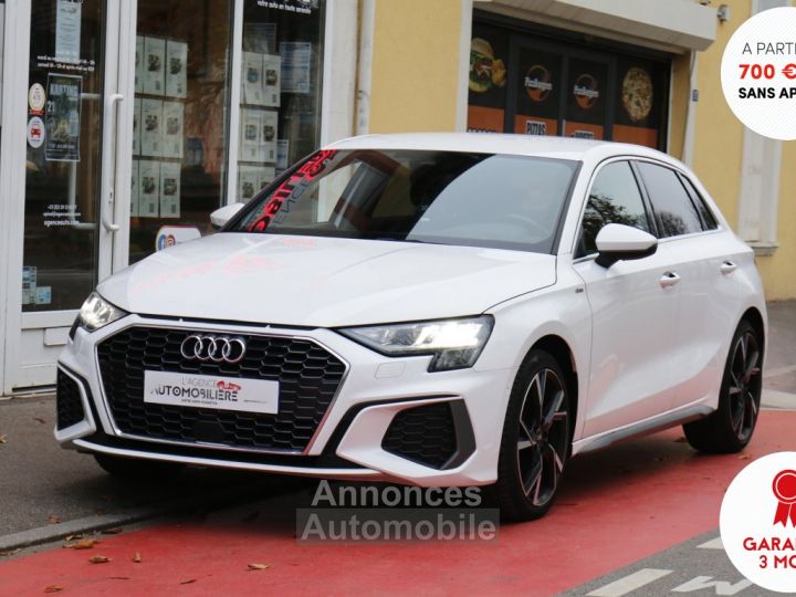 Audi A3 Sportback 15 TFSI 150 Mild Hybrid S Line S-Tronic7 (CarPlay,ACC,Méplat) - 1