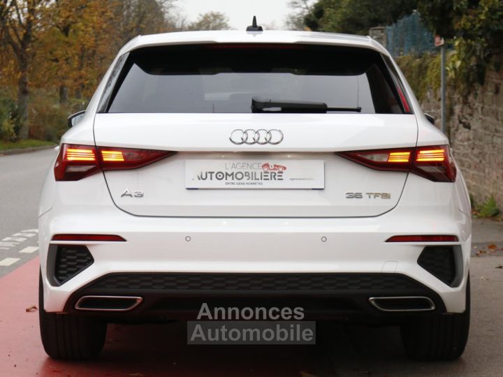 Audi A3 Sportback 15 TFSI 150 Mild Hybrid S Line S-Tronic7 (CarPlay,ACC,Méplat) - 4