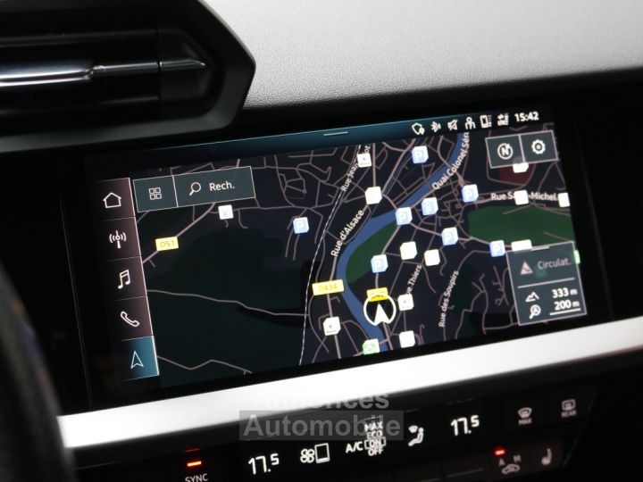 Audi A3 Sportback 15 TFSI 150 Mild Hybrid S Line S-Tronic7 (CarPlay,ACC,Méplat) - 12