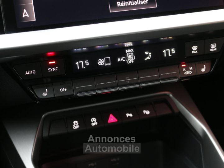 Audi A3 Sportback 15 TFSI 150 Mild Hybrid S Line S-Tronic7 (CarPlay,ACC,Méplat) - 13