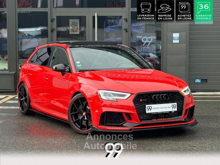 Audi RS3 SPORTBACK Rouge express Sieges S PANO Magnetic Remus Maxton - 1