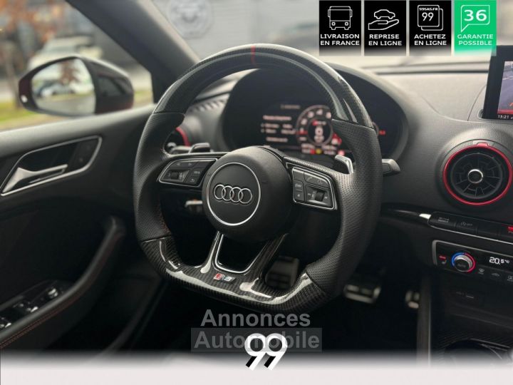Audi RS3 SPORTBACK Rouge express Sieges S PANO Magnetic Remus Maxton - 12