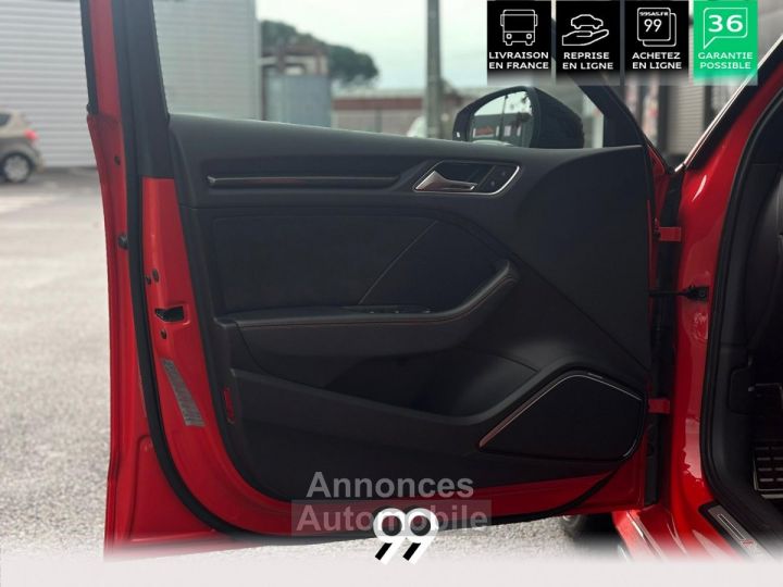 Audi RS3 SPORTBACK Rouge express Sieges S PANO Magnetic Remus Maxton - 14
