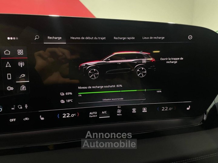 Audi Q6 e-tron 387 ch 100 kWh quattro S line - 32