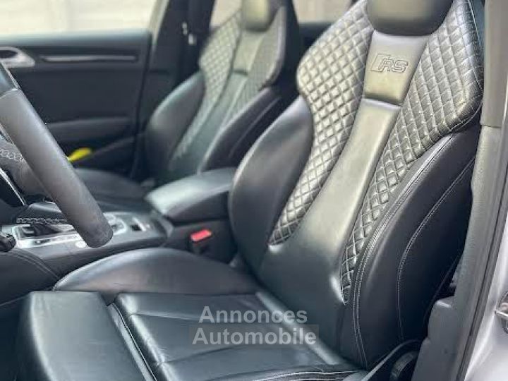 Audi RS3 Sporback 25 TFSI 400 ch DAZA no fap Stronic 7 Quattro Garantie - 8