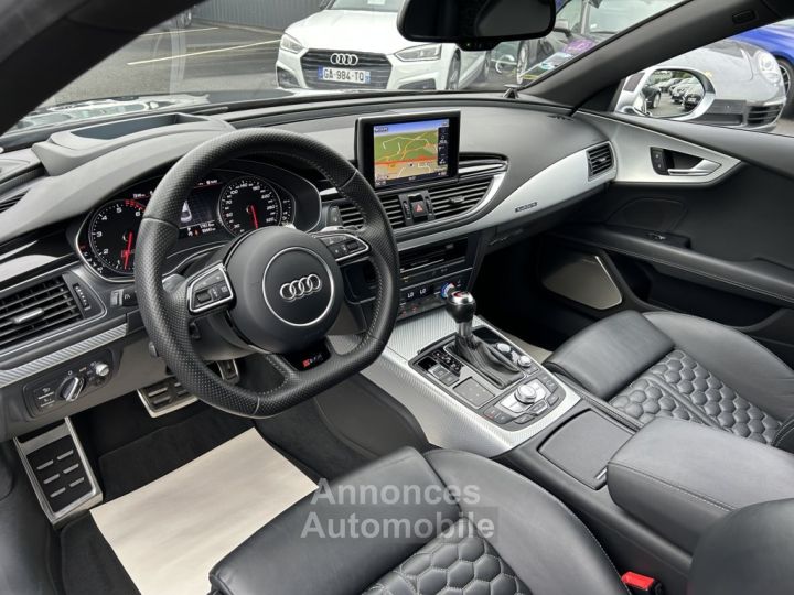Audi RS7 SPORTBACK 40 V8 TFSI 560ch QUATTRO TIPTRONIC - 9