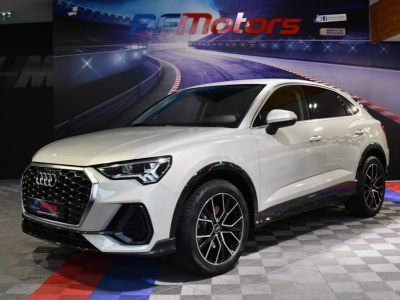 Audi Q3 Sportback S-Line Design Luxe 40 TDI 200 Quattro S-Tronic GPS Virtual Hayon Attelage Pré Sense Caméra JA 19   - 1