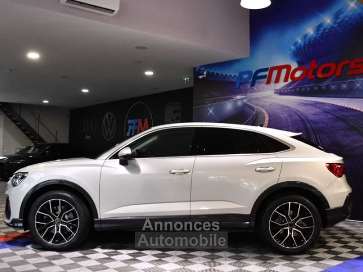 Audi Q3 Sportback S-Line Design Luxe 40 TDI 200 Quattro S-Tronic GPS Virtual Hayon Attelage Pré Sense Caméra JA 19 - 2