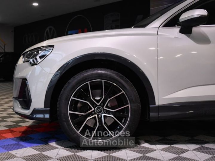 Audi Q3 Sportback S-Line Design Luxe 40 TDI 200 Quattro S-Tronic GPS Virtual Hayon Attelage Pré Sense Caméra JA 19 - 3