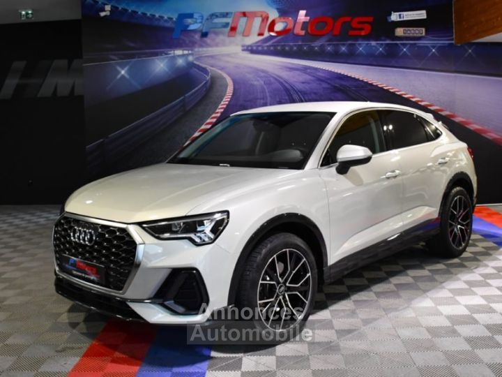 Audi Q3 Sportback S-Line Design Luxe 40 TDI 200 Quattro S-Tronic GPS Virtual Hayon Attelage Pré Sense Caméra JA 19 - 4
