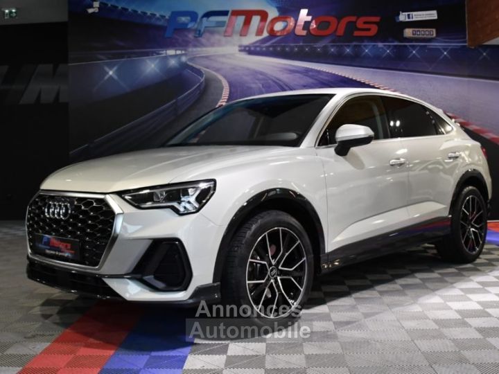 Audi Q3 Sportback S-Line Design Luxe 40 TDI 200 Quattro S-Tronic GPS Virtual Hayon Attelage Pré Sense Caméra JA 19 - 7