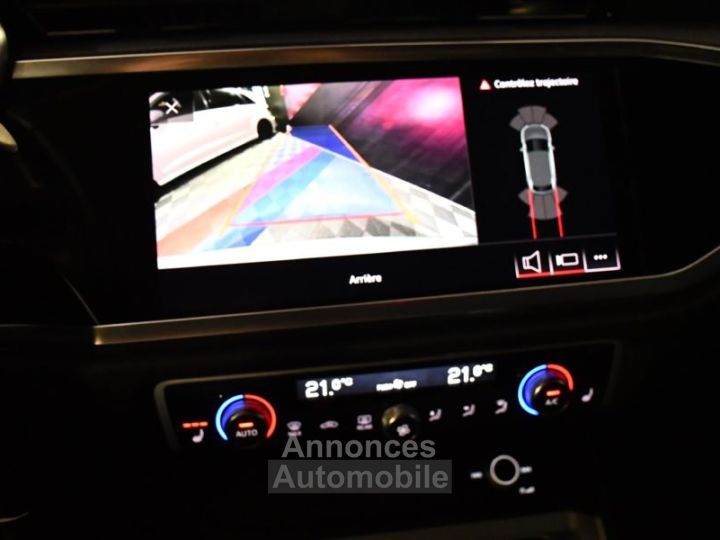 Audi Q3 Sportback S-Line Design Luxe 40 TDI 200 Quattro S-Tronic GPS Virtual Hayon Attelage Pré Sense Caméra JA 19 - 27