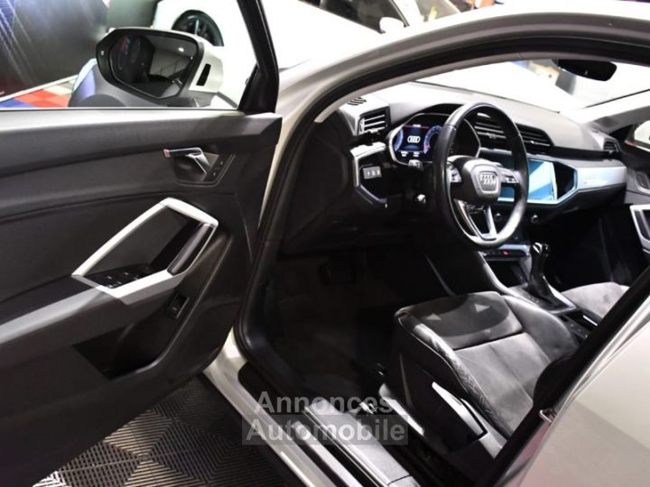 Audi Q3 Sportback S-Line Design Luxe 40 TDI 200 Quattro S-Tronic GPS Virtual Hayon Attelage Pré Sense Caméra JA 19 - 29