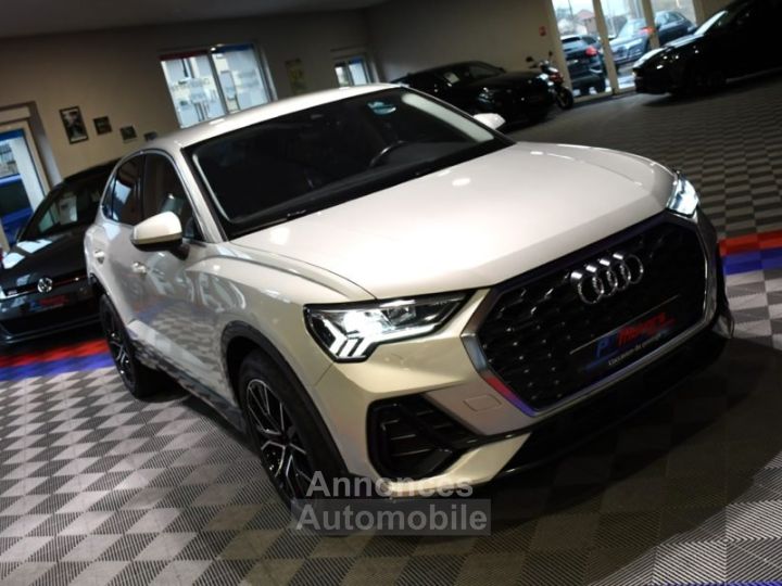 Audi Q3 Sportback S-Line Design Luxe 40 TDI 200 Quattro S-Tronic GPS Virtual Hayon Attelage Pré Sense Caméra JA 19 - 30