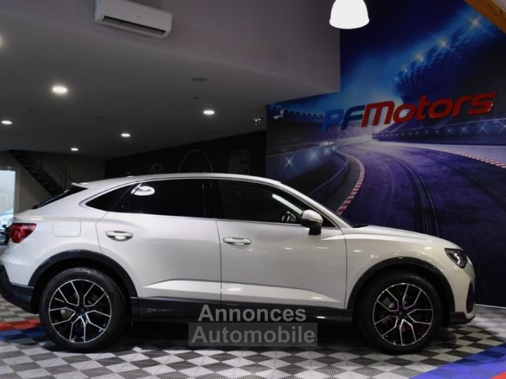 Audi Q3 Sportback S-Line Design Luxe 40 TDI 200 Quattro S-Tronic GPS Virtual Hayon Attelage Pré Sense Caméra JA 19 - 31