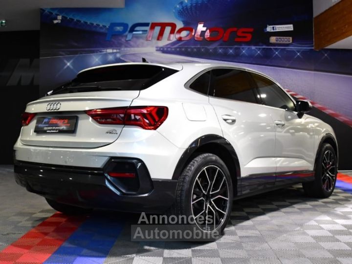 Audi Q3 Sportback S-Line Design Luxe 40 TDI 200 Quattro S-Tronic GPS Virtual Hayon Attelage Pré Sense Caméra JA 19 - 33