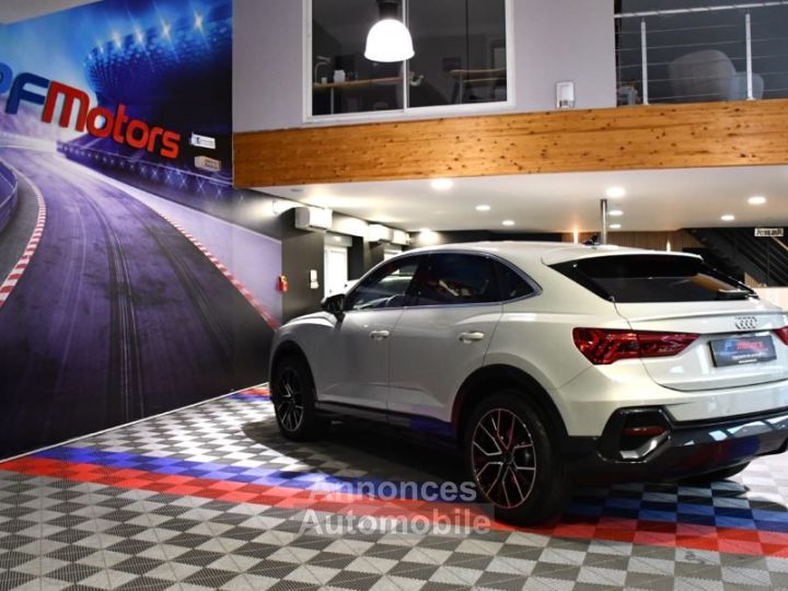 Audi Q3 Sportback S-Line Design Luxe 40 TDI 200 Quattro S-Tronic GPS Virtual Hayon Attelage Pré Sense Caméra JA 19 - 35