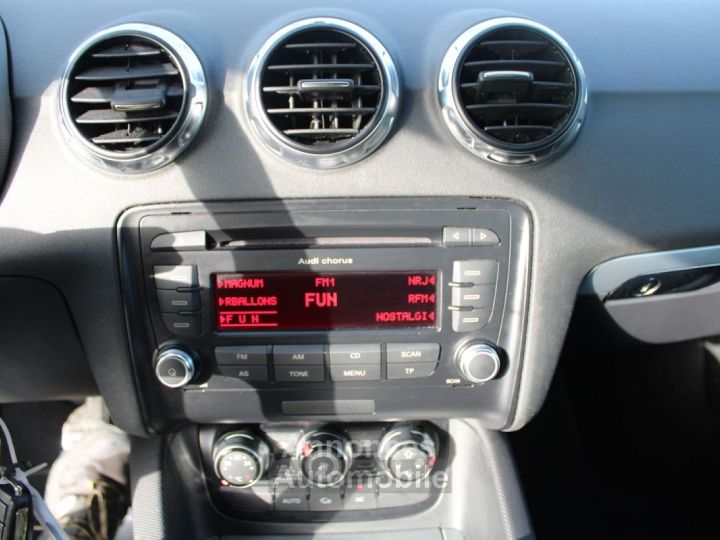 Audi TTS TT S-LINE TFSI 160 CV CLIM AUDIO MP3 SIÈGES MI/CUIR SPORT RE JA 18 RADAR RÉGULATEUR - 13