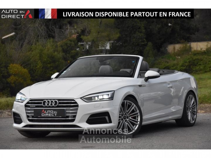 Audi A5 Cabriolet Quattro 20 TFSI - 252 - BV S-Tronic 2017 CABRIOLET S line PHASE 1 - 1