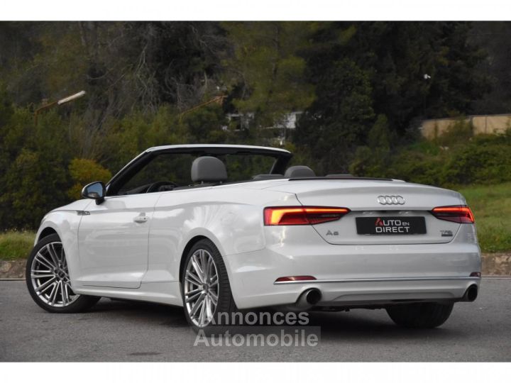Audi A5 Cabriolet Quattro 20 TFSI - 252 - BV S-Tronic 2017 CABRIOLET S line PHASE 1 - 6