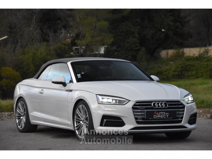 Audi A5 Cabriolet Quattro 20 TFSI - 252 - BV S-Tronic 2017 CABRIOLET S line PHASE 1 - 7