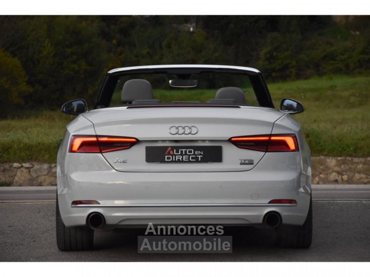 Audi A5 Cabriolet Quattro 20 TFSI - 252 - BV S-Tronic 2017 CABRIOLET S line PHASE 1 - 9