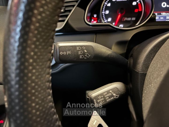 Audi RS5 42 V8 FSI 450ch Quattro S-Tronic 7 / SUIVI COMPLET / 2 CATA NEUF , 4 PNEUS MICHELIN NEUF - 25