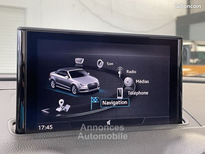 Audi A3 CABRIOLET 20 TDI 184 CH S-LINE QUATTRO S-TRONIC B&O CAMERA SIEGES CHAUFF CARPLAY - 11