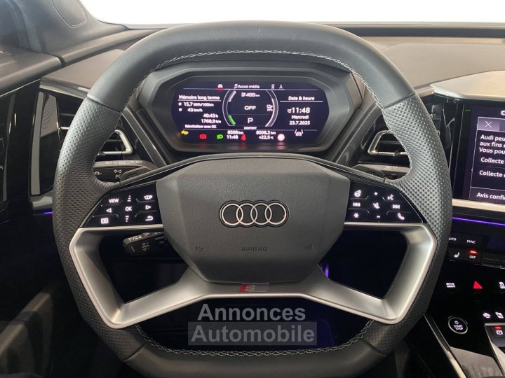 Audi Q4 E-Tron SPORTBACK Sportback 45 285 ch 82 kWh S line - 14